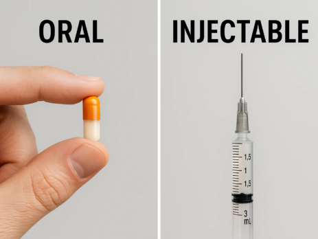 Injectable vs Oral Weight Loss Peptides